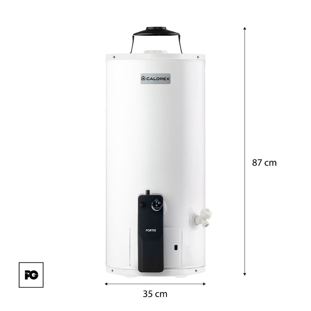 Boiler de depósito Fortis de gas natural para 1 servicio. - Imagen 2