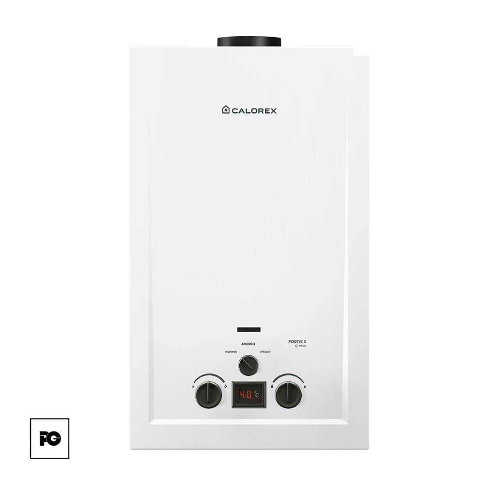 Boiler instantaneo Fortis de gas natural para 2 servicio.