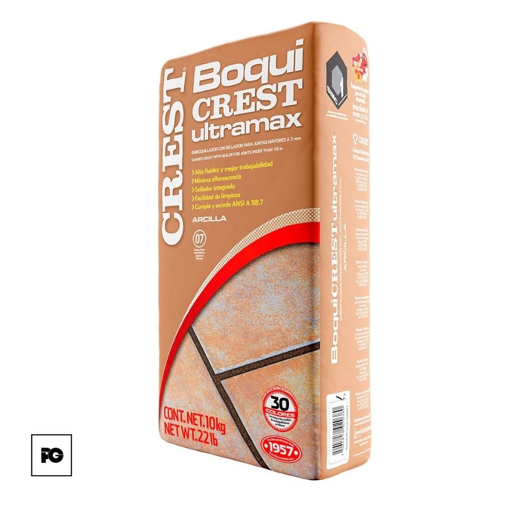 BoquiCrest Ultramax color arcilla de 10 kg.