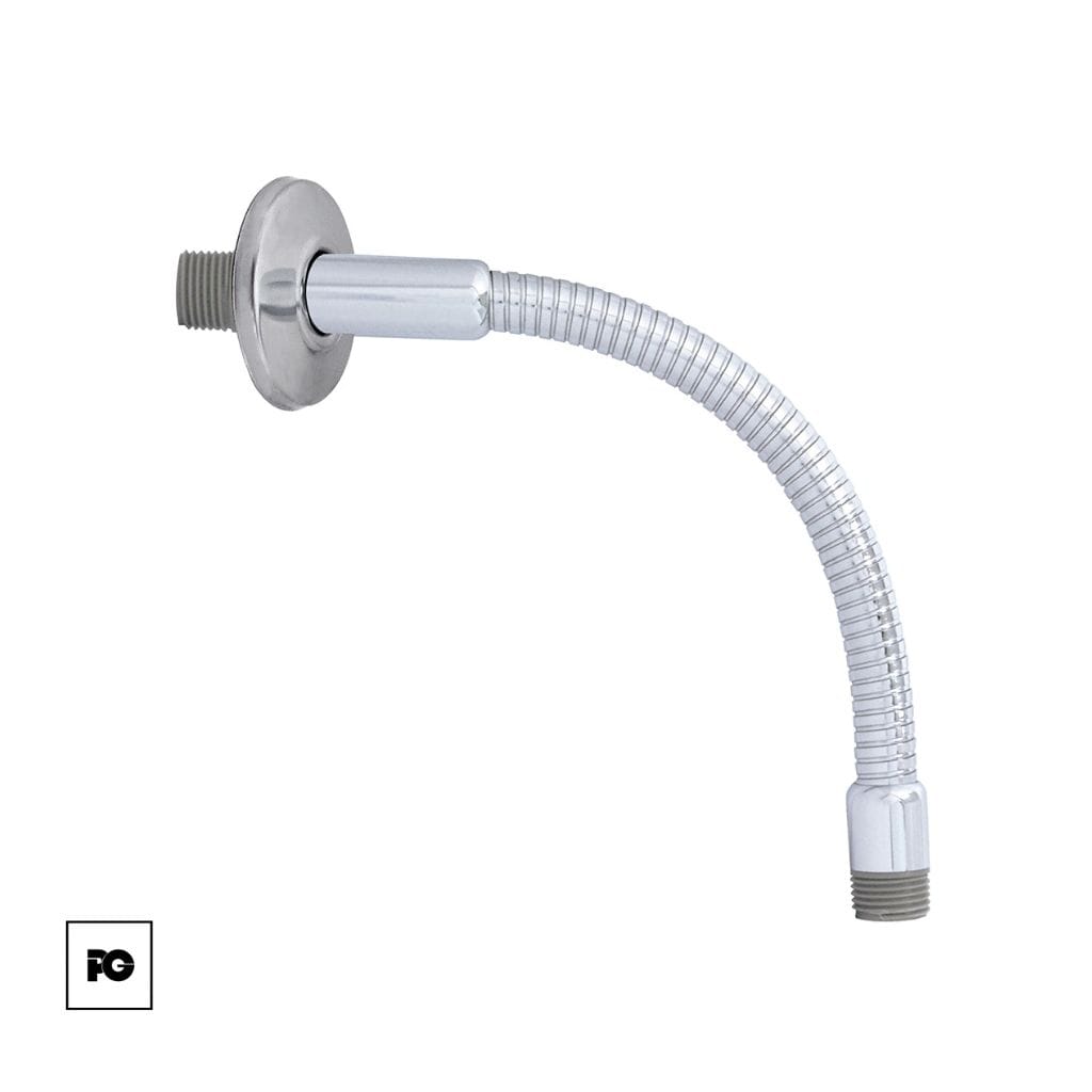 Brazo flexible de 30 cm de acero inoxidable, modelo 45F.