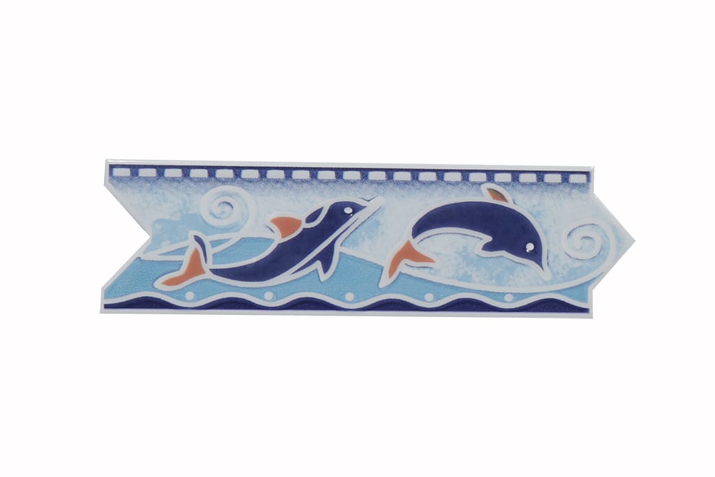Cenefa Delfin 8x25 Pza.
