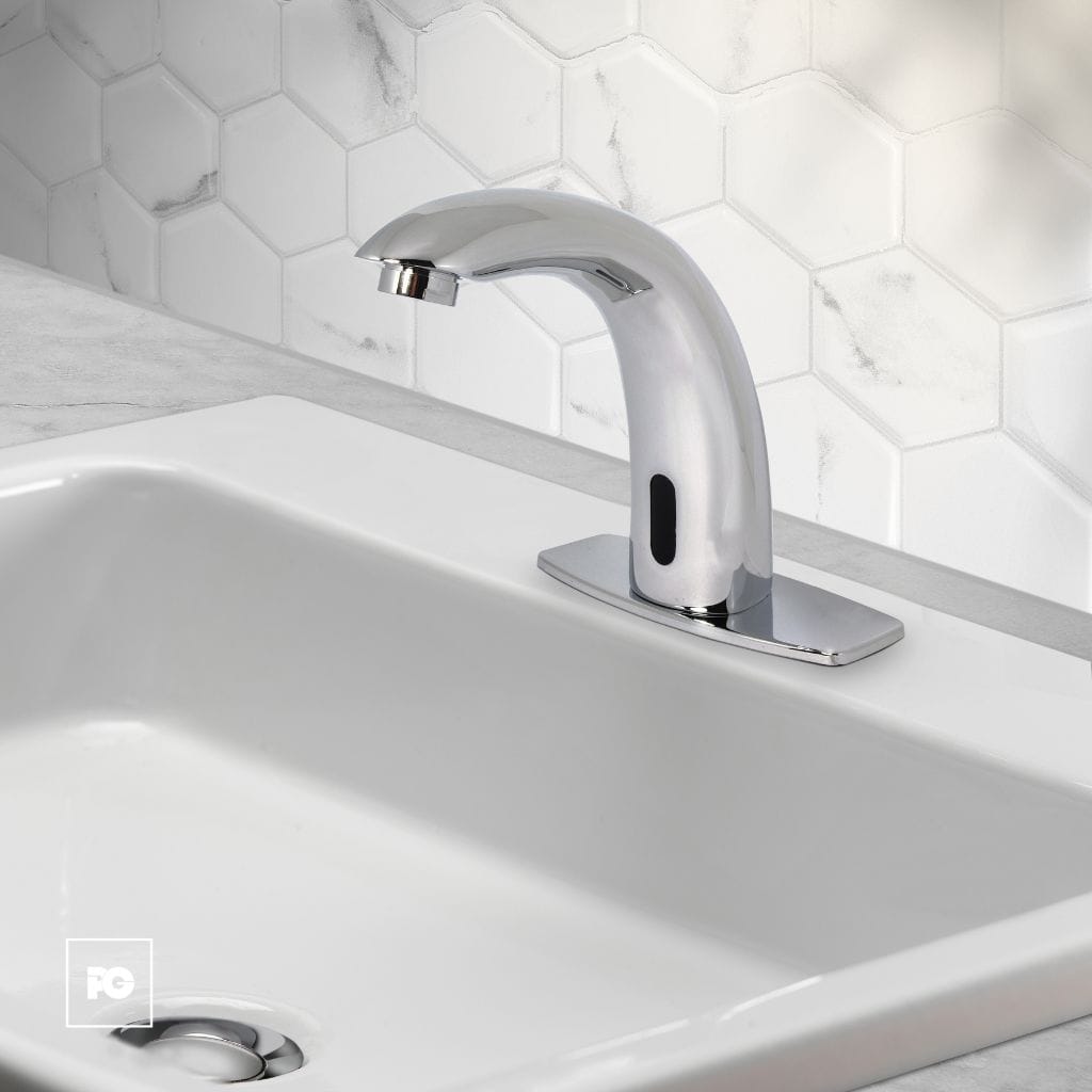 Llave para lavabo con sensor, modelo 16-SE. - Imagen 2