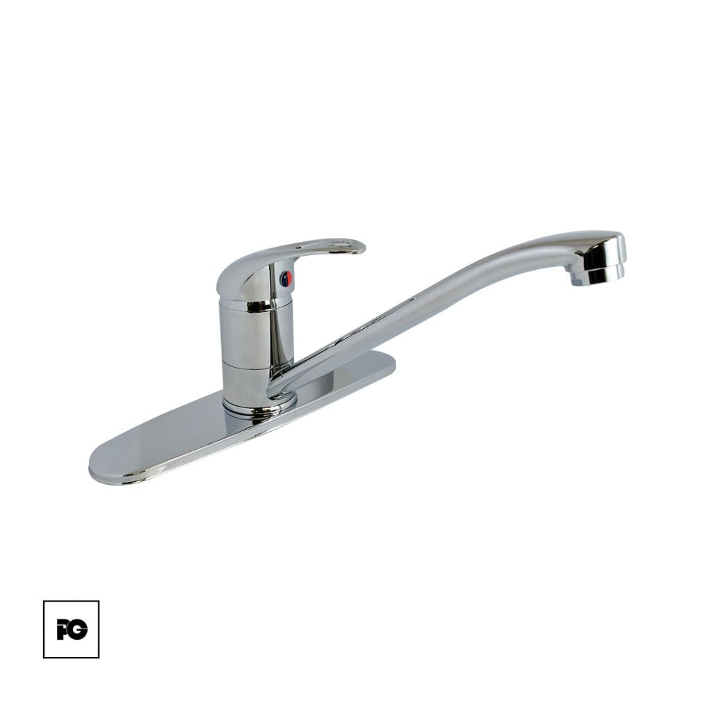 Monomando para cocina cromo, modelo 7-MC.