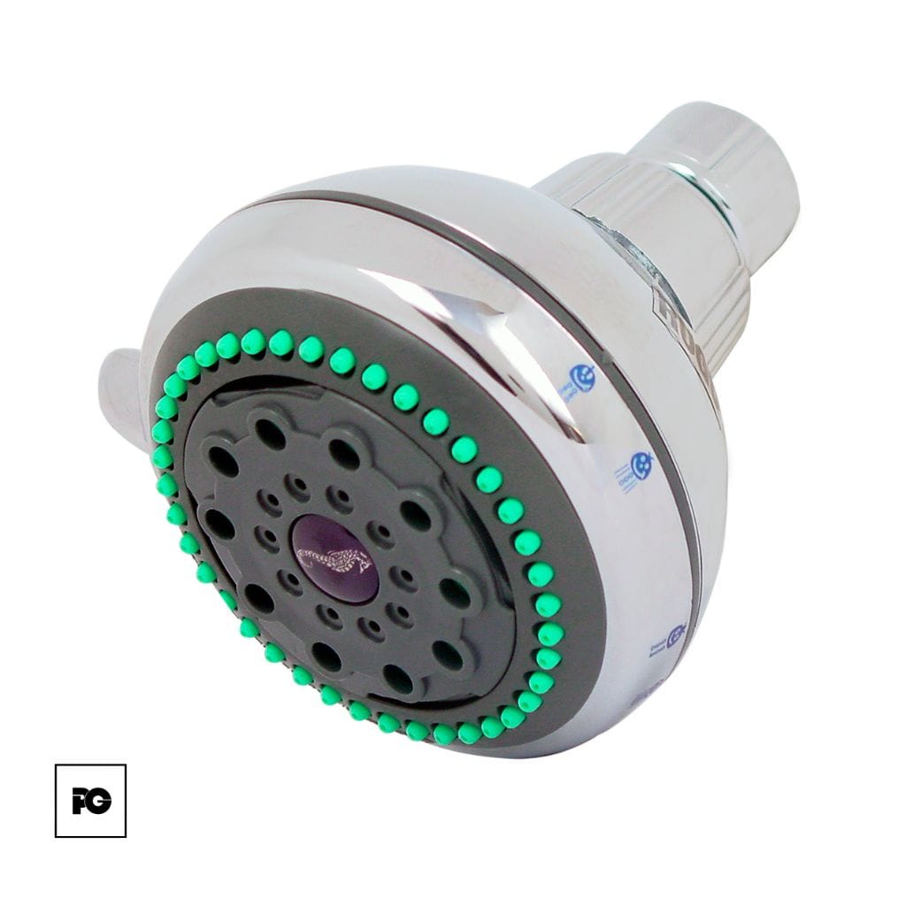 Regadera Pacific cromo, modelo 44-PC. - Imagen 2