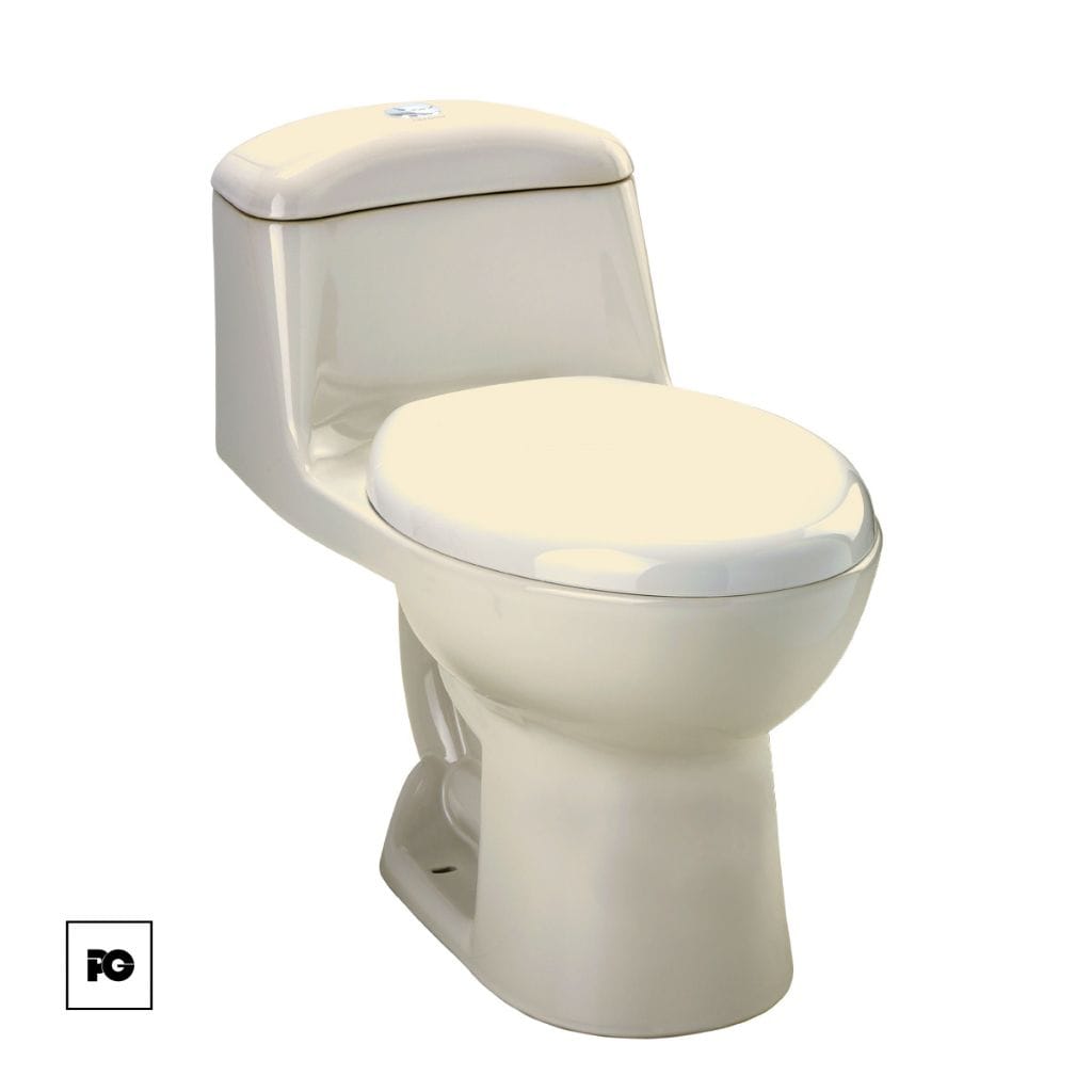 Sanitario One Piece hueso modelo Smart.