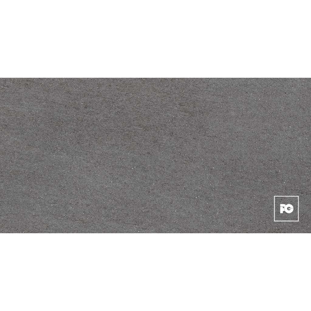 Piso cerámico color grafito formato 60x120, modelo Stoneway