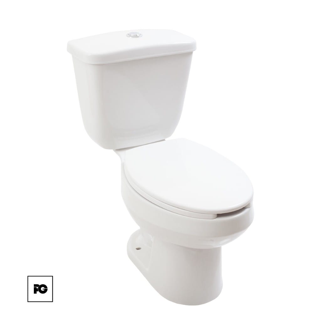 Sanitario blanco Vienna Plus Dual Flush.