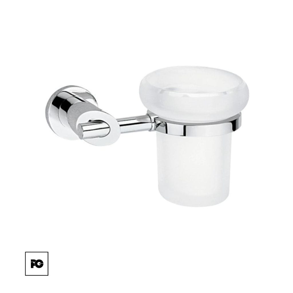 Vaso cepillero de cristal Nuva.